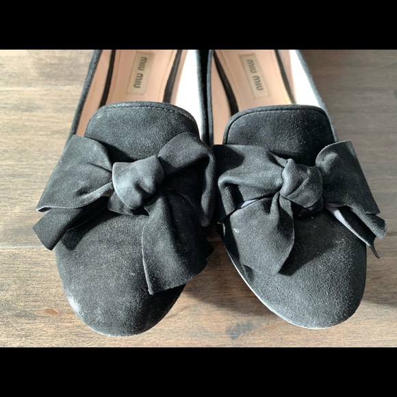 Miu Miu suede flat （on sale) - Picture 5 of 6